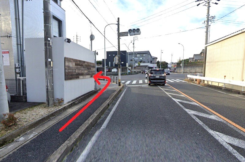 タカラスタンダード 豊田ショールームまでの徒歩経路