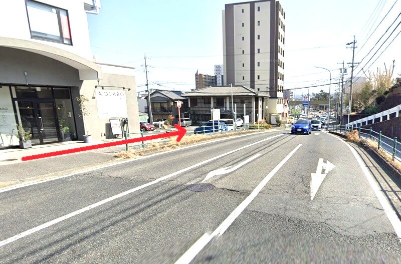 タカラスタンダード 豊田ショールームまでの徒歩経路