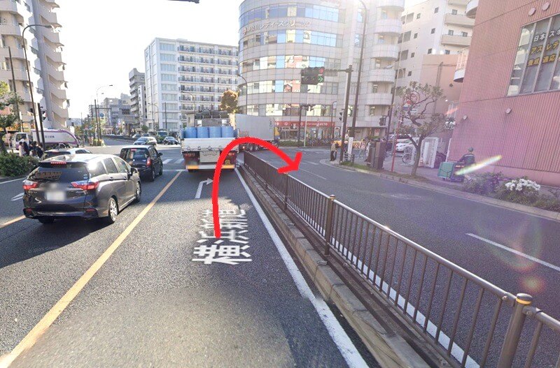 タカラスタンダード 横浜ショールームまでの車の経路