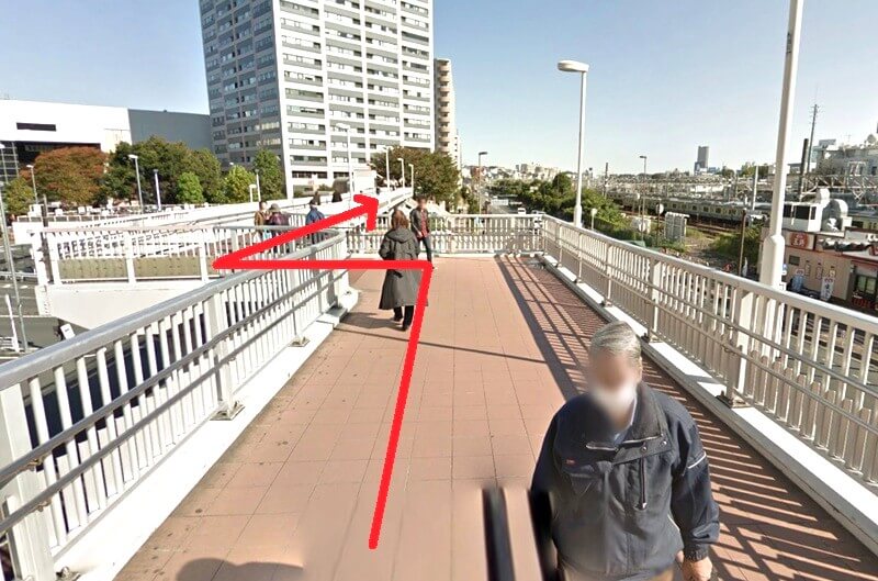 タカラスタンダード 横浜ショールームまでの徒歩経路