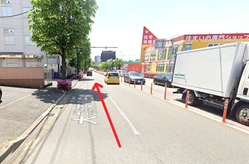 タカラスタンダード 港北ショールームまでの車の経路