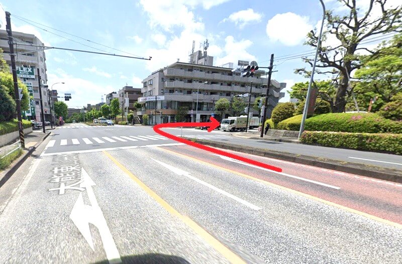 タカラスタンダード 港北ショールームまでの車の経路