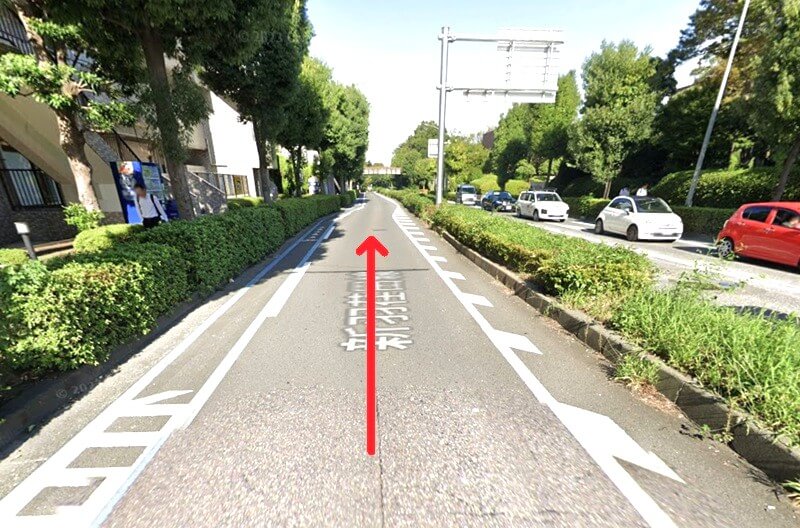 タカラスタンダード 港北ショールームまでの車の経路