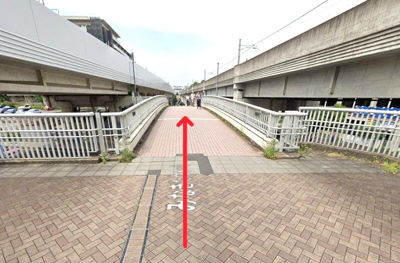 タカラスタンダード 港北ショールームまでの徒歩経路