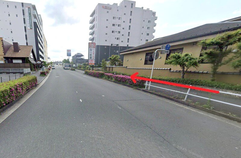 タカラスタンダード 港北ショールームまでの徒歩経路