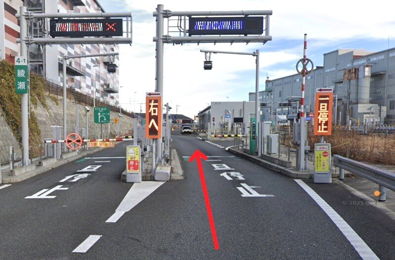 タカラスタンダード 藤沢ショールームまでの車の経路