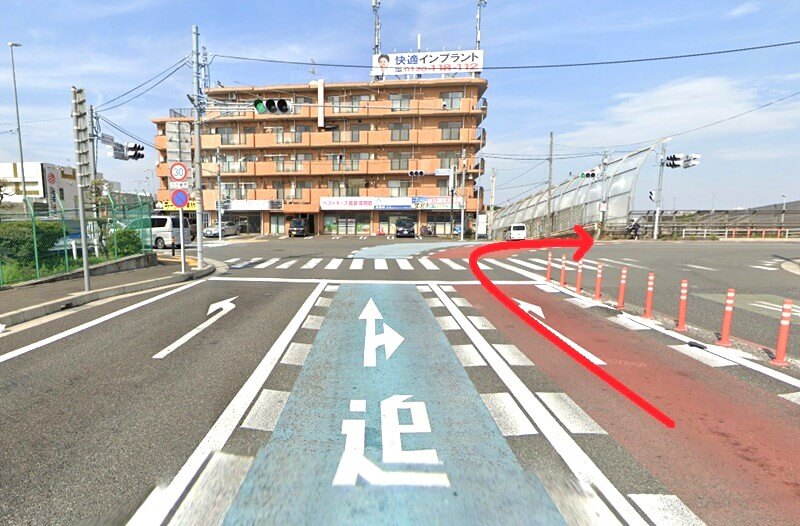 タカラスタンダード 藤沢ショールームまでの車の経路