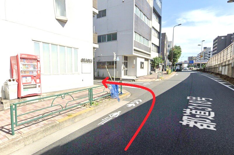 タカラスタンダード 東京大田ショールームまでの車の経路