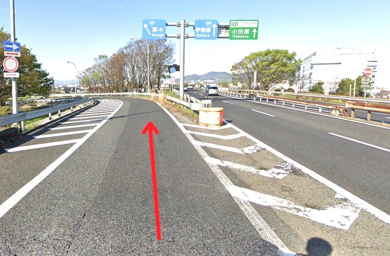 タカラスタンダード オーナーズサロン本厚木までの車の経路