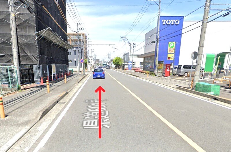 タカラスタンダード 厚木ショールームまでの車の経路