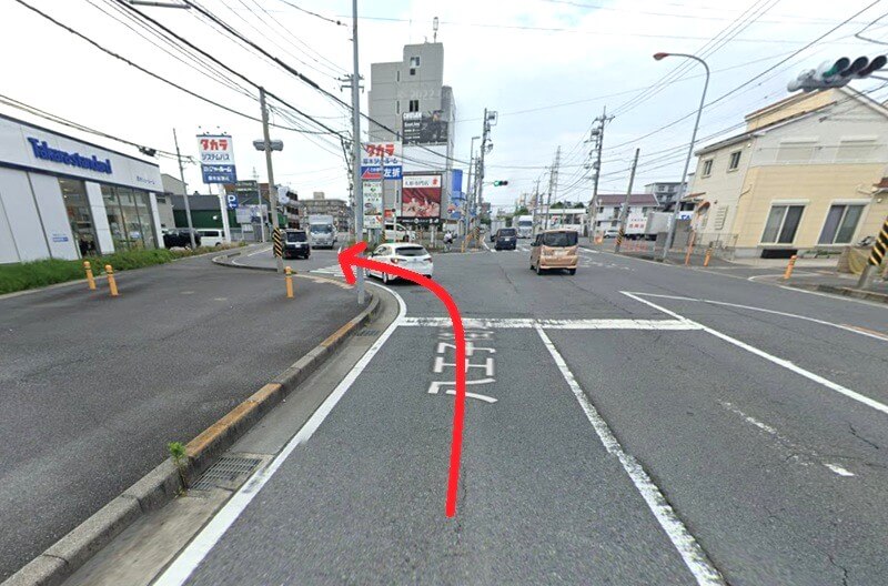 タカラスタンダード 厚木ショールームまでの車の経路