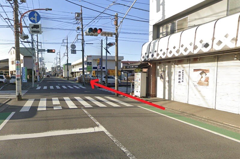 タカラスタンダード 厚木ショールームまでの徒歩経路