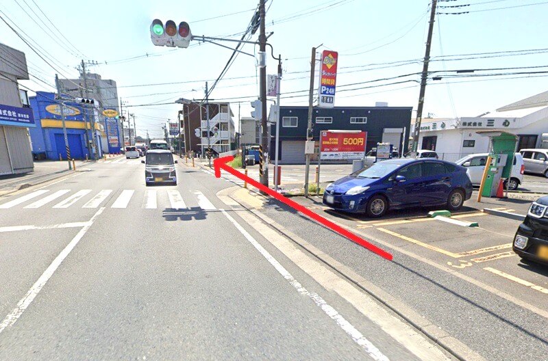 タカラスタンダード 厚木ショールームまでの徒歩経路