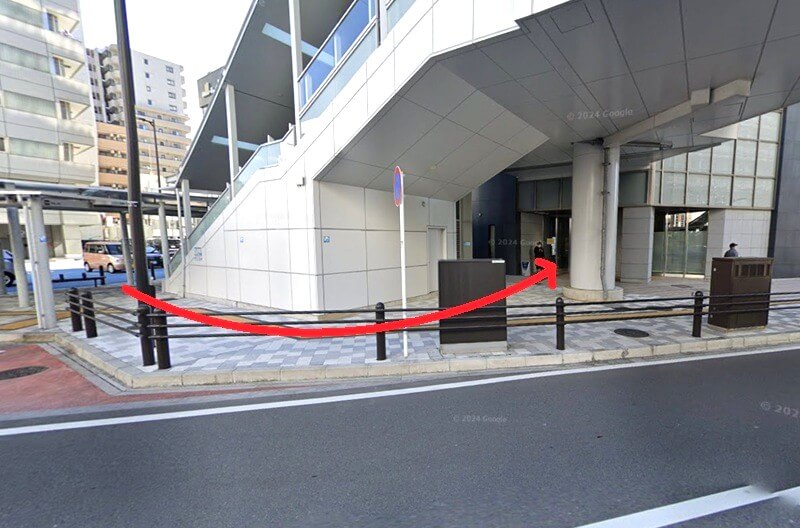 タカラスタンダード オーナーズサロン本厚木までの徒歩経路