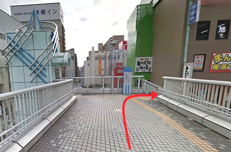 タカラスタンダード 相模原ショールームまでの徒歩経路