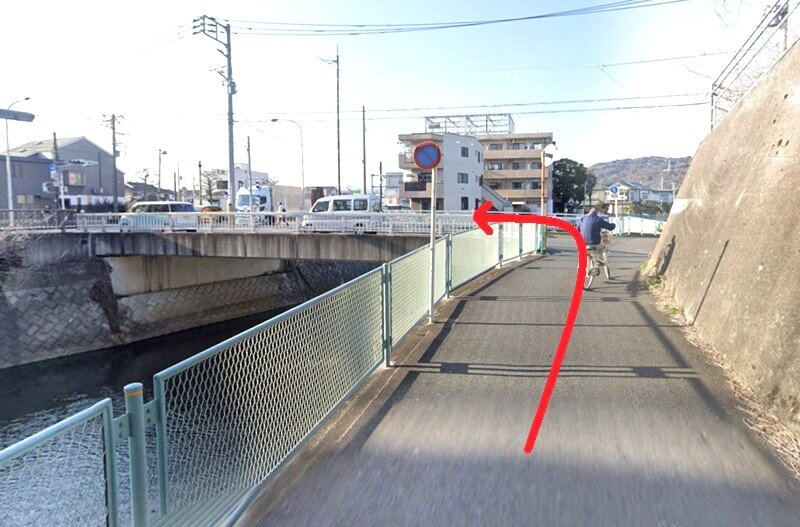 タカラスタンダード 小田原ショールームまでの徒歩経路