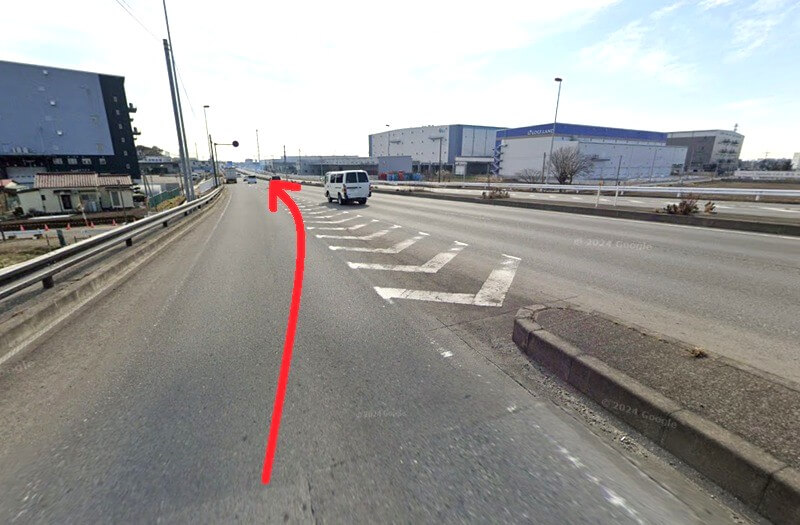 タカラスタンダード 春日部ショールームまでの車の経路