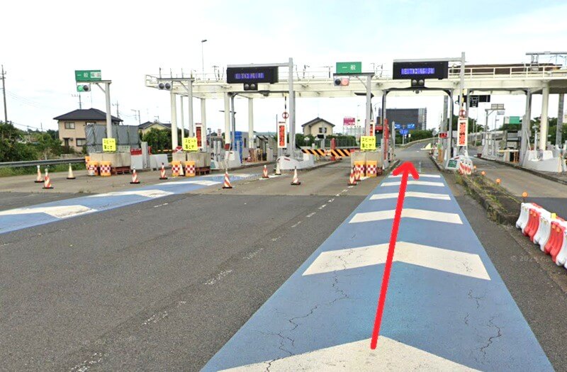 タカラスタンダード 大利根ショールームまでの車の経路