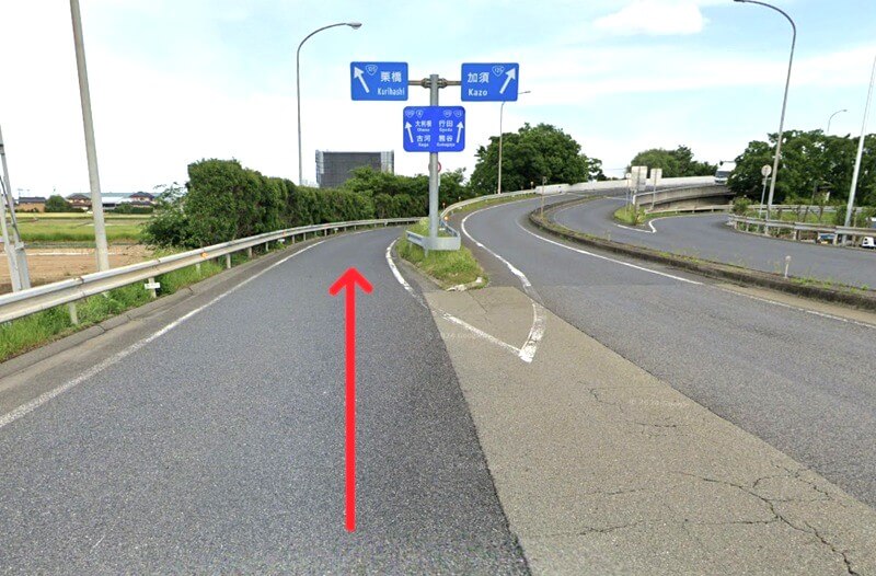 タカラスタンダード 大利根ショールームまでの車の経路