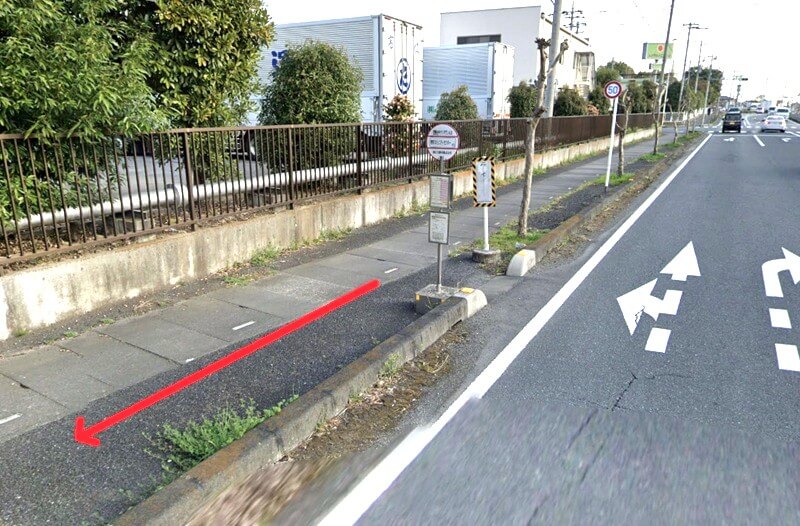 タカラスタンダード 大利根ショールームまでの徒歩経路