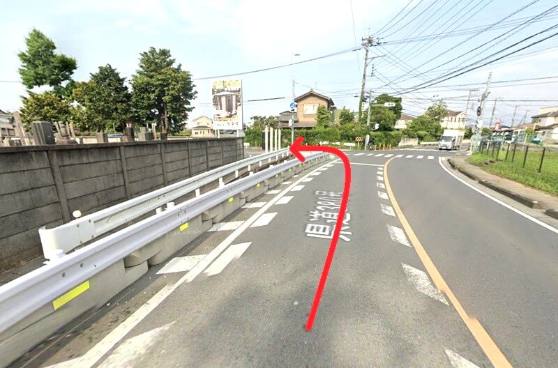 タカラスタンダード 越谷レイクタウンショールームまでの車の経路