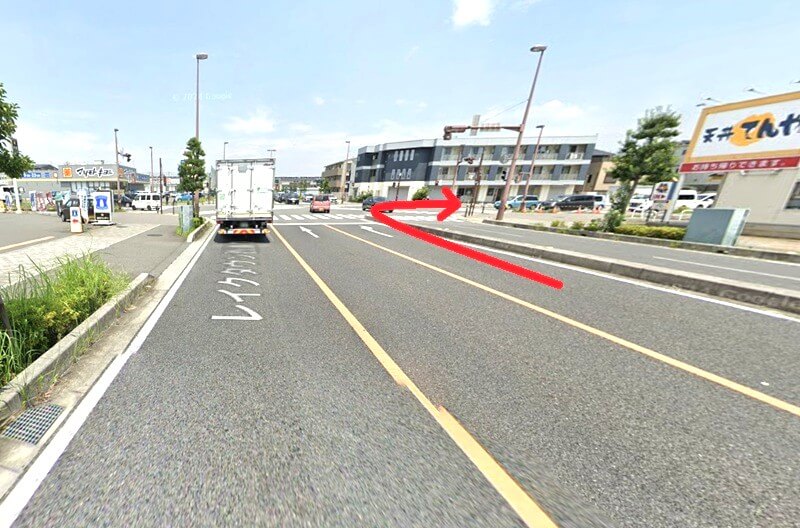 タカラスタンダード 越谷レイクタウンショールームまでの車の経路