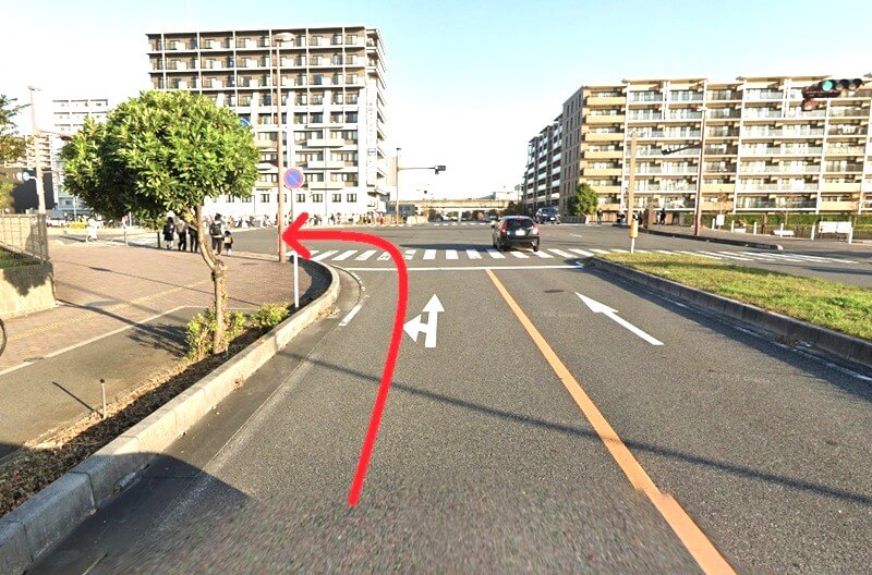 タカラスタンダード 越谷レイクタウンショールームまでの車の経路