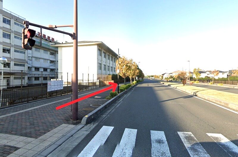 タカラスタンダード 越谷レイクタウンショールームまでの徒歩経路