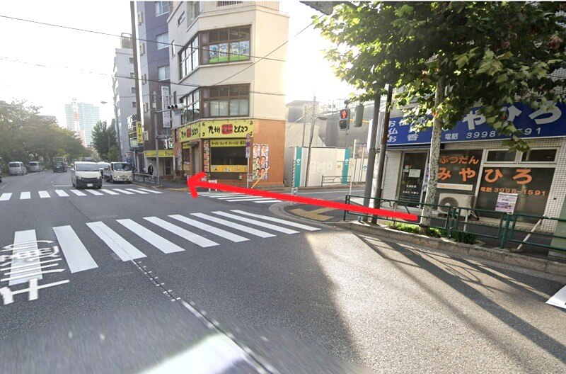 タカラスタンダード 練馬ショールームまでの徒歩経路