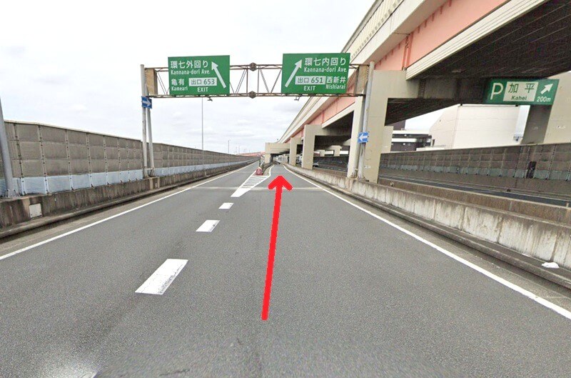 タカラスタンダード 足立ショールームまでの車の経路