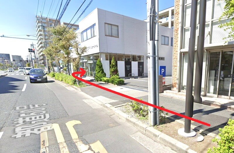 タカラスタンダード 江戸川ショールームまでの徒歩経路