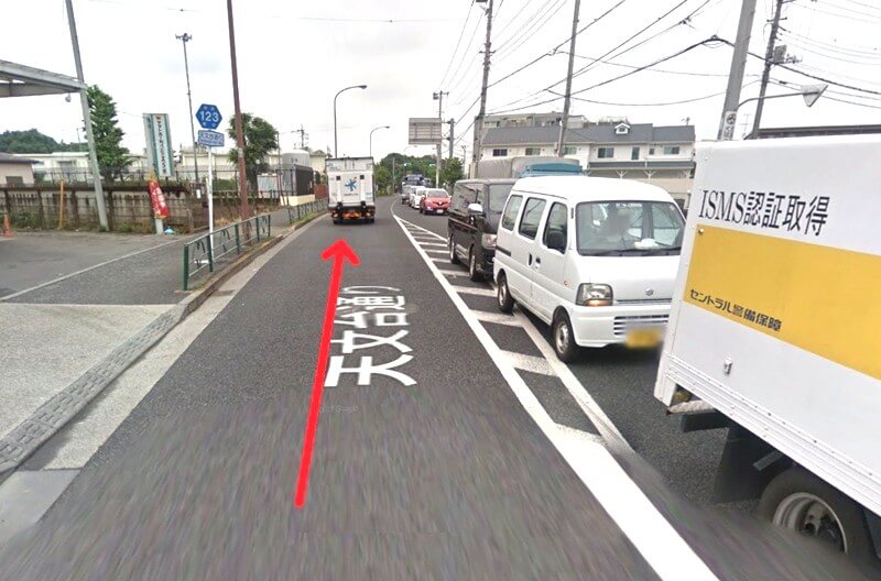 タカラスタンダード 三鷹ショールームまでの車の経路