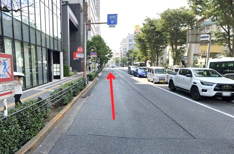 タカラスタンダード 千葉末広ショールームまでの車の経路