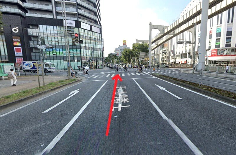 タカラスタンダード 千葉末広ショールームまでの車の経路