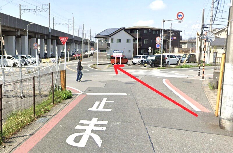 タカラスタンダード 千葉末広ショールームまでの徒歩経路