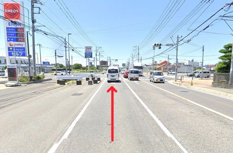 タカラスタンダード 柏ショールームまでの車の経路