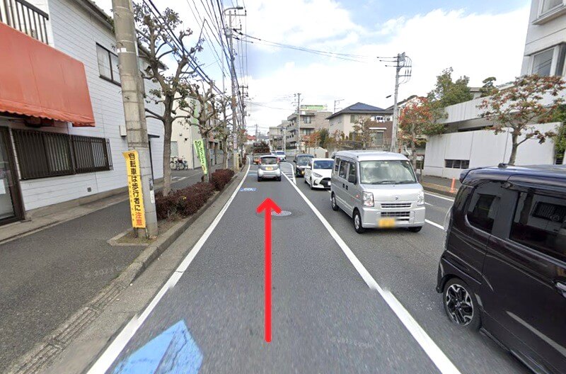 タカラスタンダード 船橋ショールームまでの車の経路