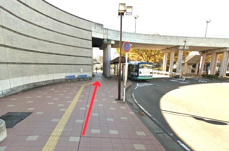 タカラスタンダード 成田ショールームまでの徒歩経路