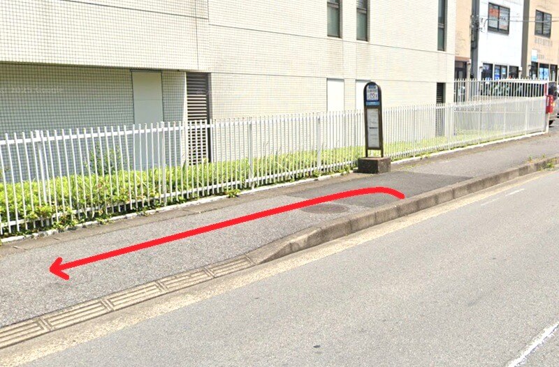 タカラスタンダード 成田ショールームまでの徒歩経路