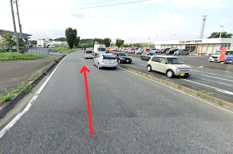 タカラスタンダード 木更津ショールームまでの車の経路