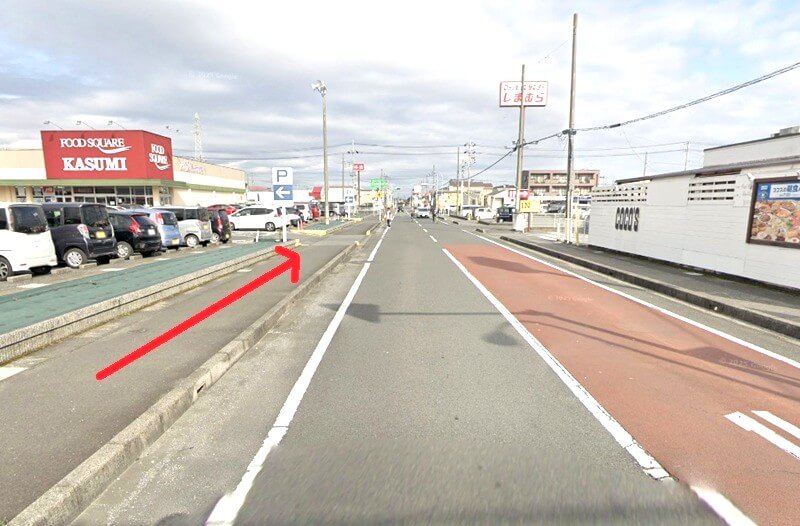 タカラスタンダード 茂原ショールームまでの徒歩経路