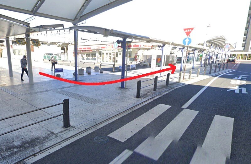 タカラスタンダード 太田ショールームまでの徒歩経路