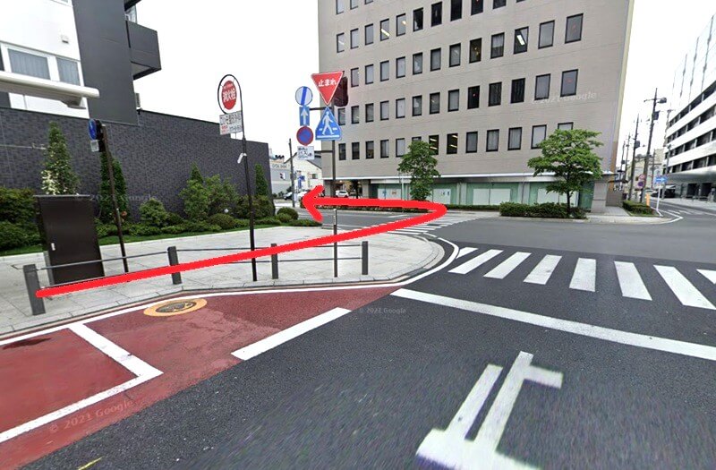 タカラスタンダード 太田ショールームまでの徒歩経路