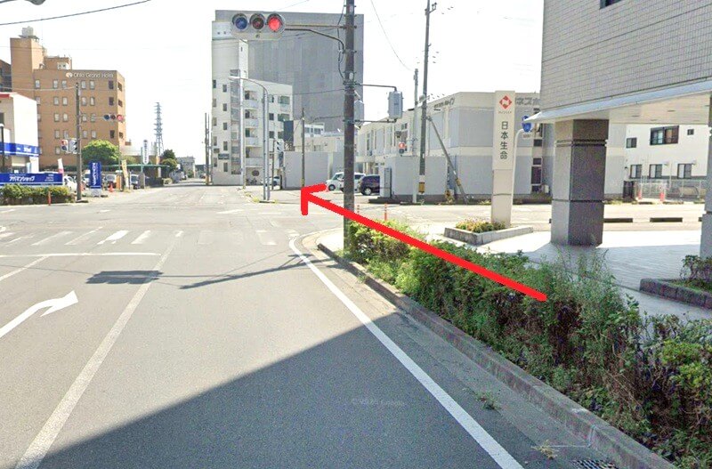 タカラスタンダード 太田ショールームまでの徒歩経路