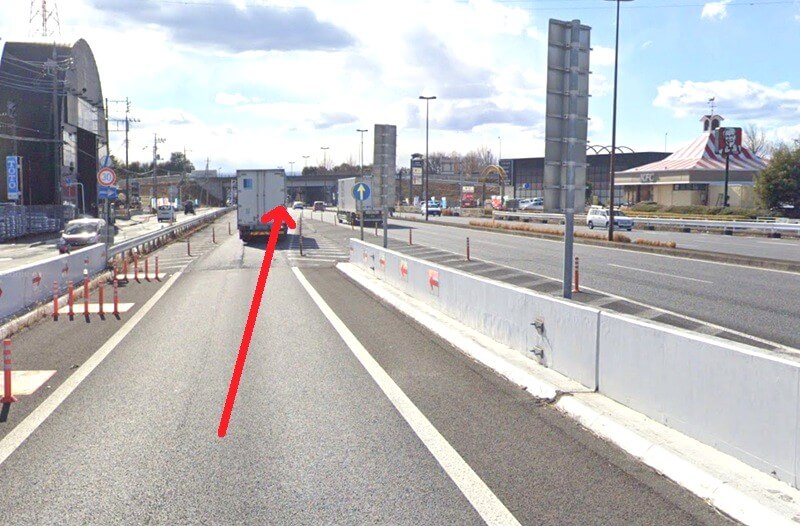 タカラスタンダード 高崎ショールームまでの車の経路