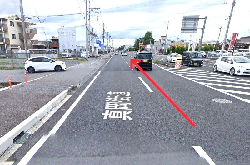 タカラスタンダード 宇都宮ショールームまでの車の経路