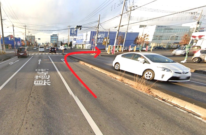 タカラスタンダード 宇都宮ショールームまでの車の経路