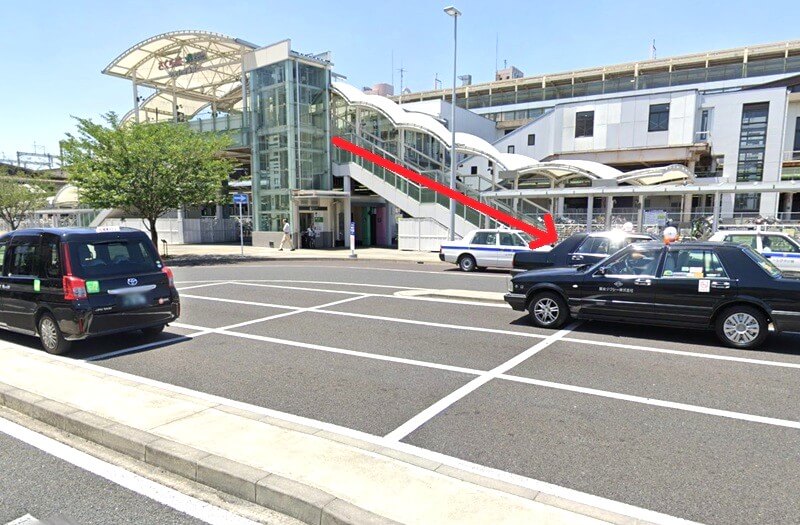 タカラスタンダード 小山ショールームまでの徒歩経路