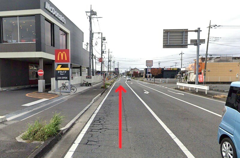 タカラスタンダード 小山ショールームまでの車の経路