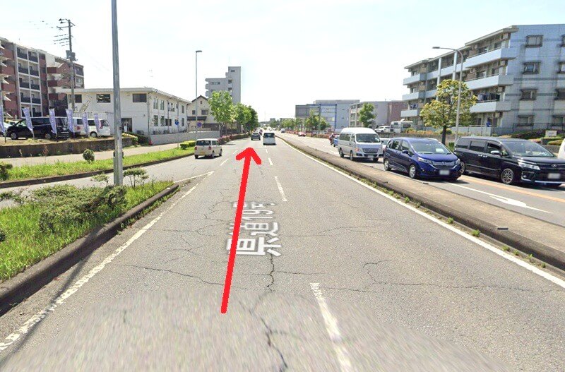 タカラスタンダード つくばショールームまでの車の経路